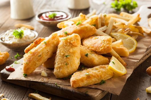 Air-Fried Fish and Chips